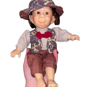 Vintage GIGO Gi-Go Toy - Happy Kid Funny Face - Collectible and Rare